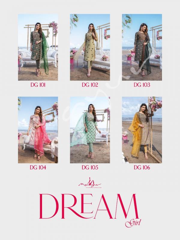 Mayur Dream Girl Festive Wear Exclusive Ready Made Collection